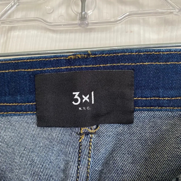 3x1 Scarlett Cropped Slim High Rise Dillon Women's Jeans Size 27 Dark Wash - Picture 6 of 11